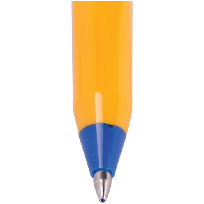 Ручка шариковая Schneider TOPS 505, узел 0.8 мм, оранжевый корпус, светостойкие чернила, синие |  от tijorat.com